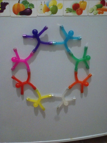 8pc Bendable QMen Magnetic Figure