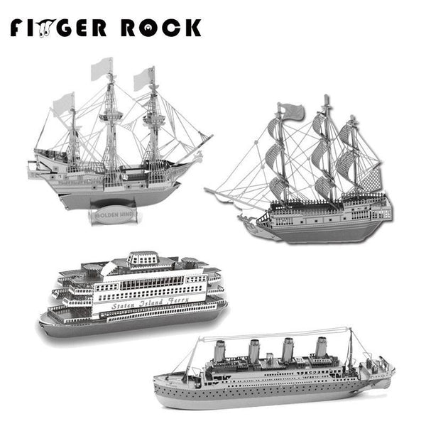 DIY 3D Ships Metal Puzzles