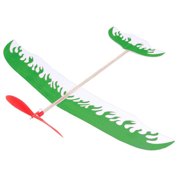 Elastic Band Powered Glider Plane