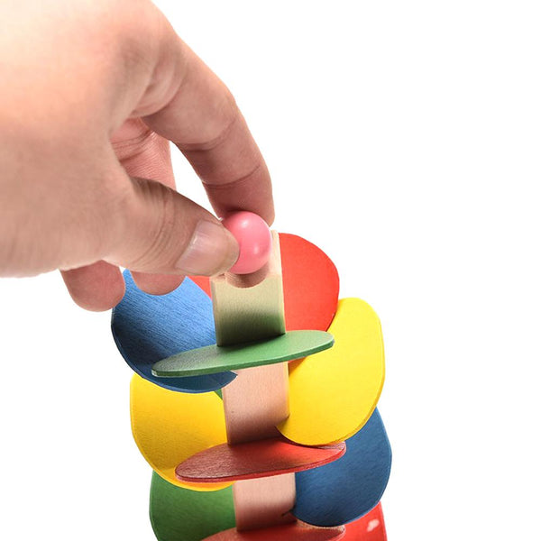 Building Blocks Tree Marble Ball Run Track Game