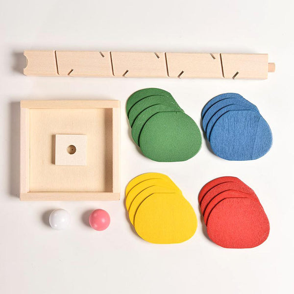 Building Blocks Tree Marble Ball Run Track Game