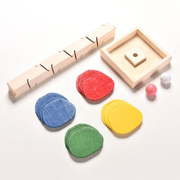 Building Blocks Tree Marble Ball Run Track Game