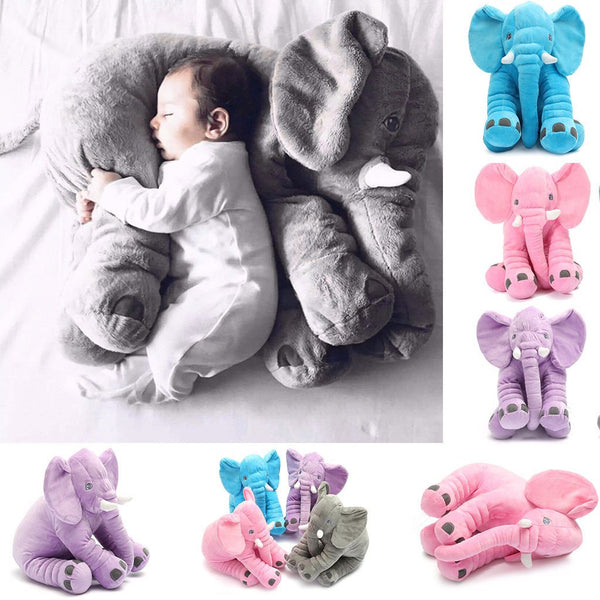 Baby Lilou Plush Elephant Pillow