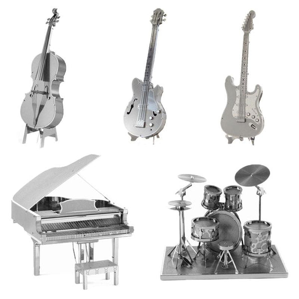 DIY 3D Musical Instruments Metal Puzzles - FREE Offer - $0.00