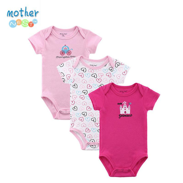 Baby Rompers - Set of 3 Pieces