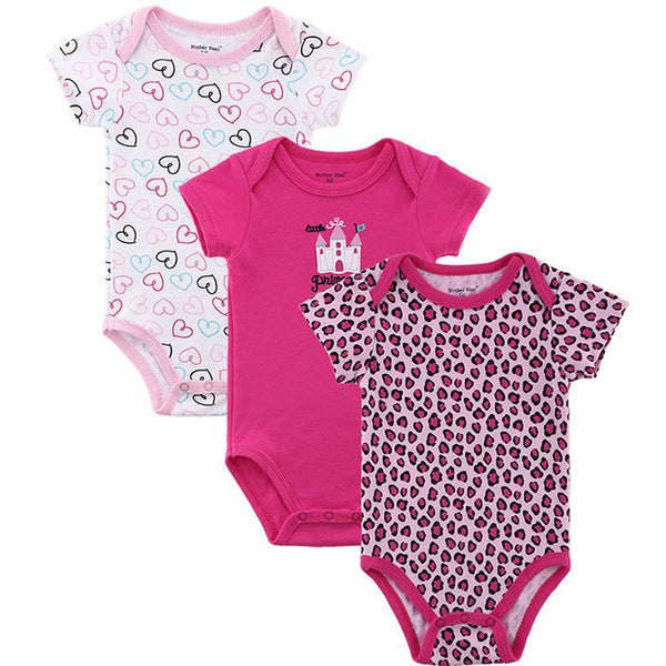 Baby Rompers - Set of 3 Pieces