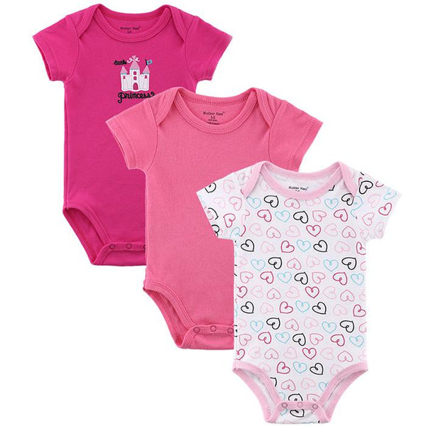 Baby Rompers - Set of 3 Pieces
