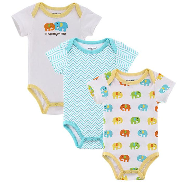 Baby Rompers - Set of 3 Pieces