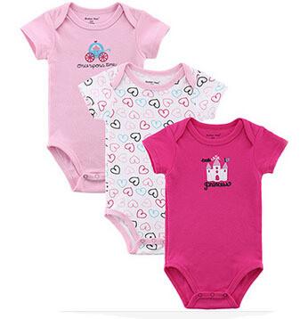 Baby Rompers - Set of 3 Pieces