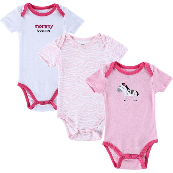 Baby Rompers - Set of 3 Pieces