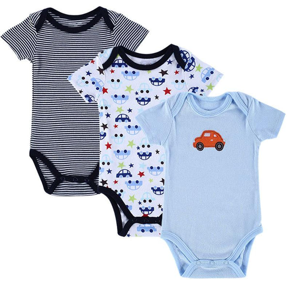 Baby Rompers - Set of 3 Pieces