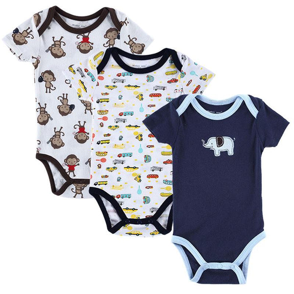 Baby Rompers - Set of 3 Pieces