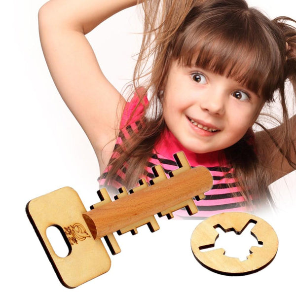 Bamboo Unlock Key Preschool Toy