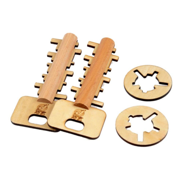Bamboo Unlock Key Preschool Toy