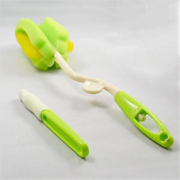 360 Degree Rotating Spin Sponge for Cleaning Baby Milk Feeding Bottle - FREE Offer - $0.00