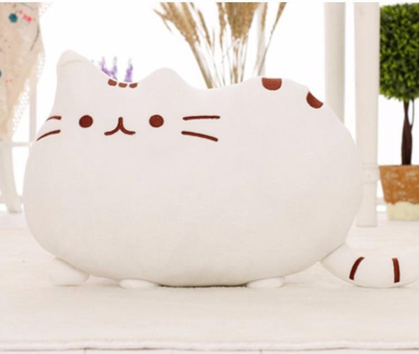 Big Cat Shaped Throw Pillow 15inches