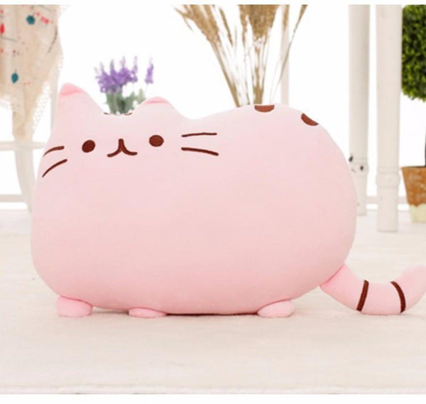 Big Cat Shaped Throw Pillow 15inches