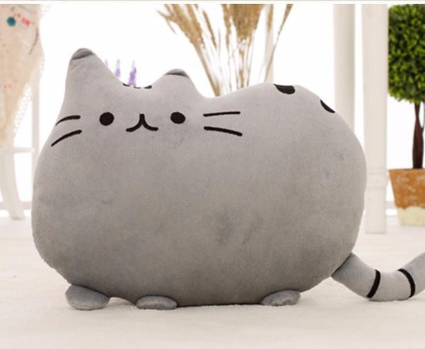 Big Cat Shaped Throw Pillow 15inches
