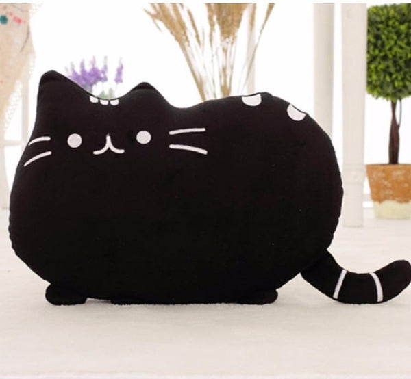 Big Cat Shaped Throw Pillow 15inches