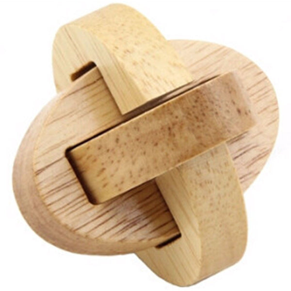 Classic IQ Brain Teaser 3D Wooden Puzzles - FREE Shipping