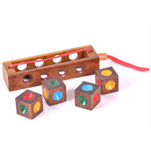 Classic IQ Brain Teaser 3D Wooden Puzzles - FREE Shipping