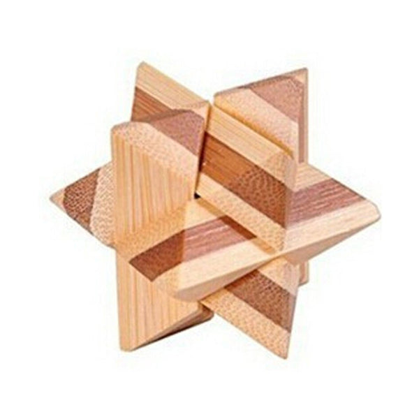 Classic IQ Brain Teaser 3D Wooden Puzzles - FREE Shipping