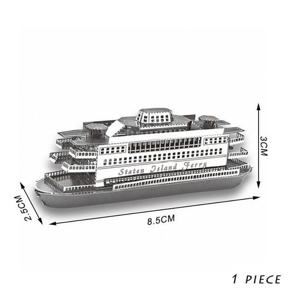 DIY 3D Ships Metal Puzzles